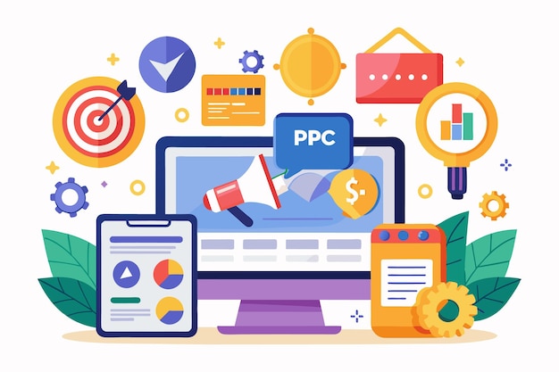 [freepicdownloader.com]-flat-style-digital-marketing-illustration-focusing-ppc-advertising-normal